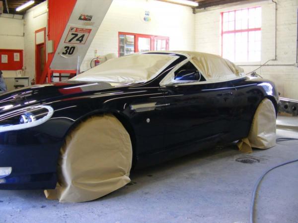 Aston Martin DB9 Repair and Polish